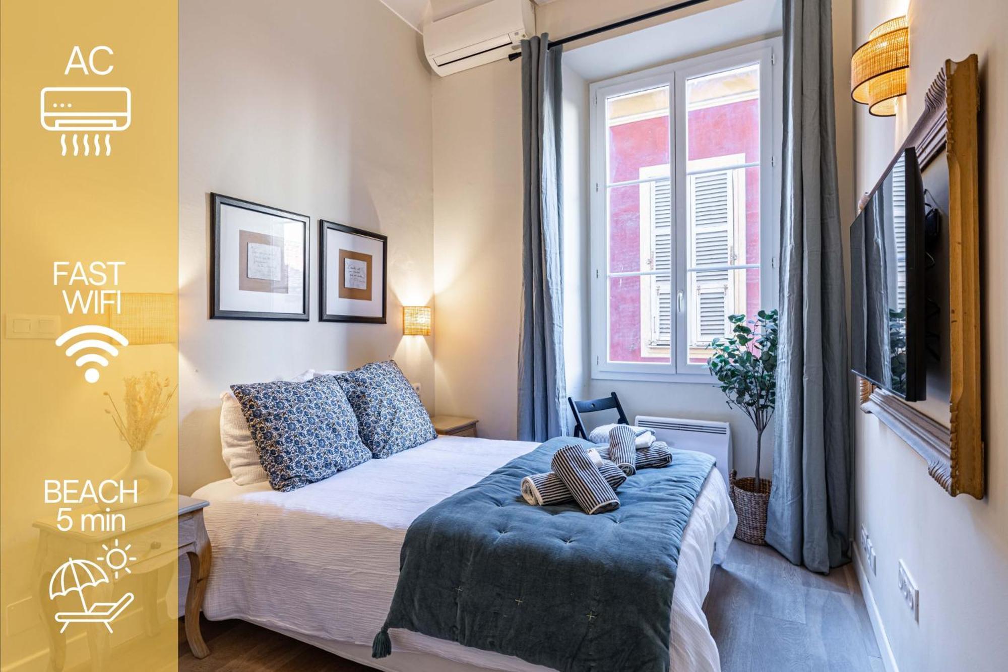 Apartment New!chic Oasis Apt, Heart Of Nice, Family Friendly, Walking To The Beach!